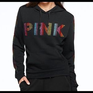 Victoria’s Secret rhinestones bling hoodie